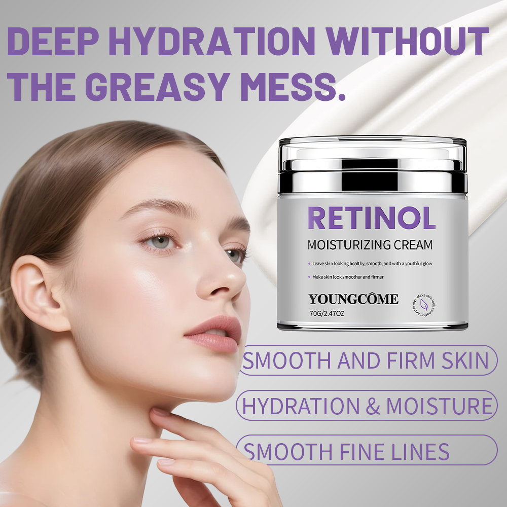 Retinol Cream - YOUNGCOME Retinol Moisturizing Cream, Hydrating Facial
