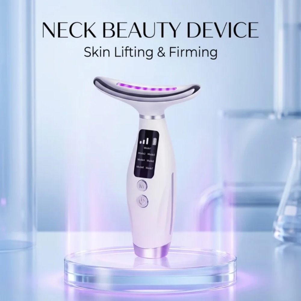 Neck Face Lifting Massager 7 C - Skincare Glowing recension och pris