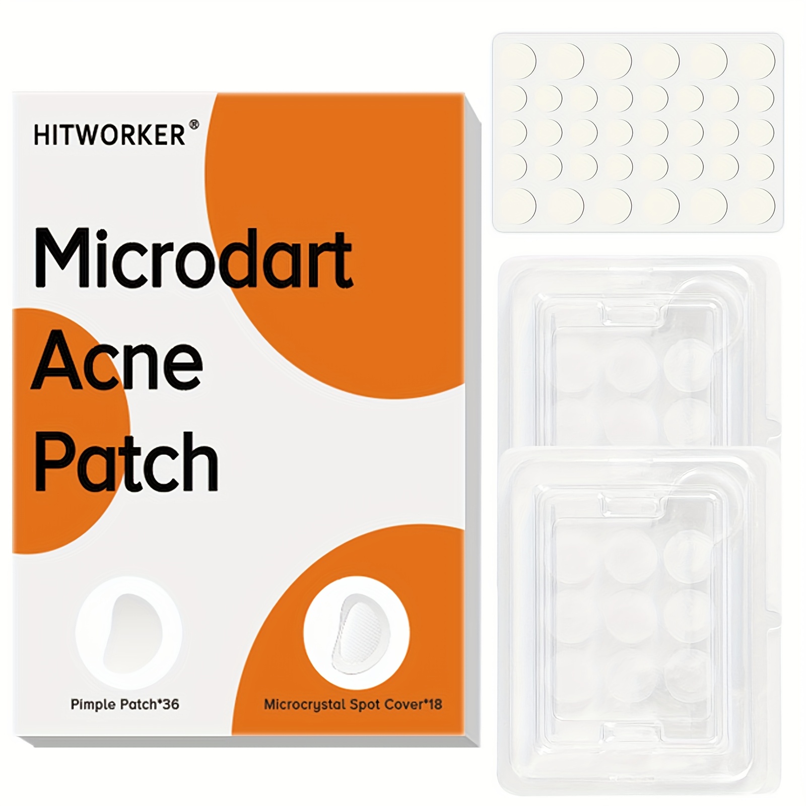 60PCS Pimple Patches with Micr - Face Oil recension och pris