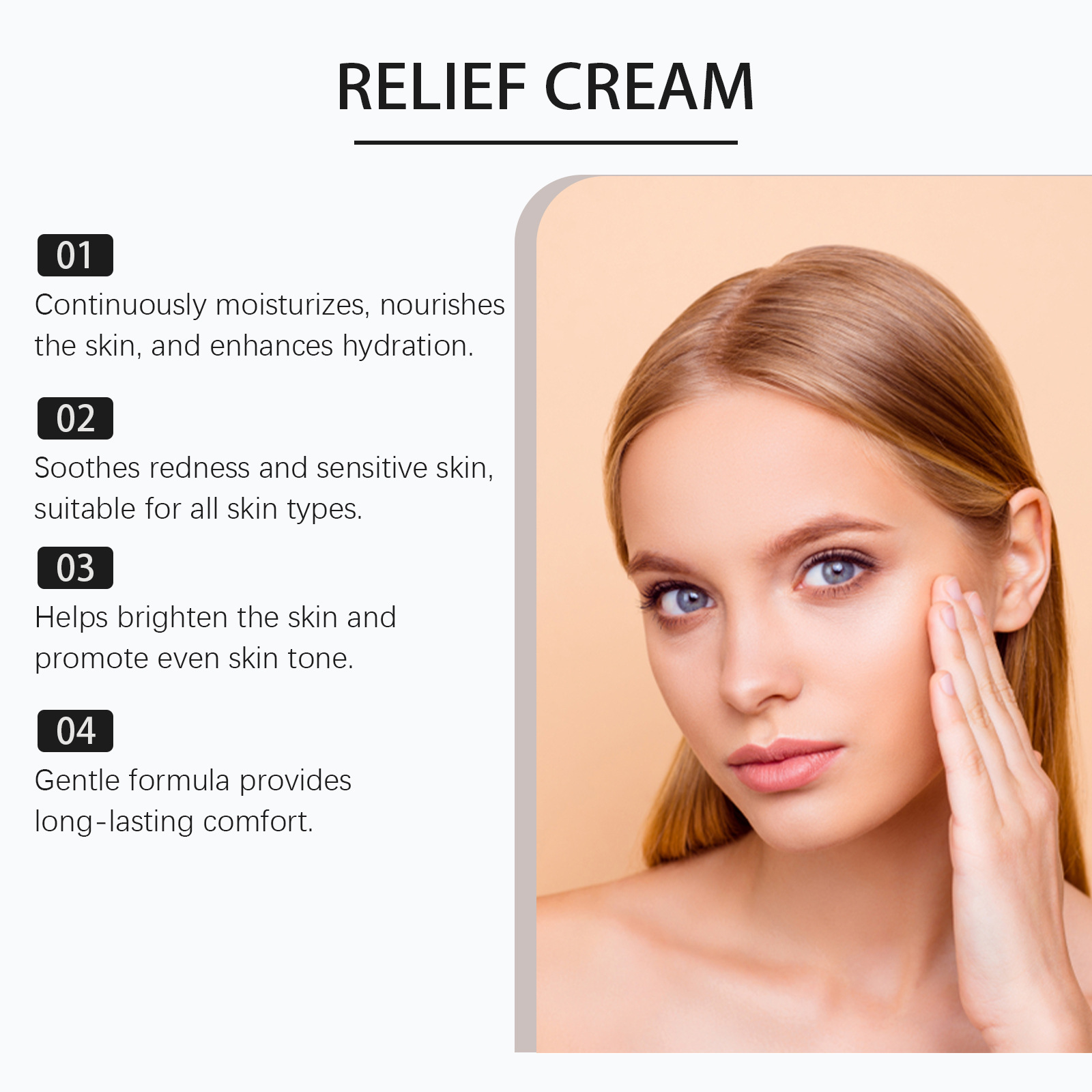 345 Relief Cream Moisturizing  - Skincare Glowing recension och pris