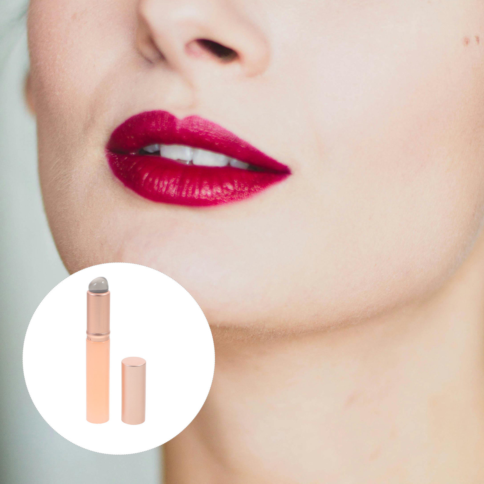 2Pcs Silicone Lip Applicator S - Lip Balm recension och pris