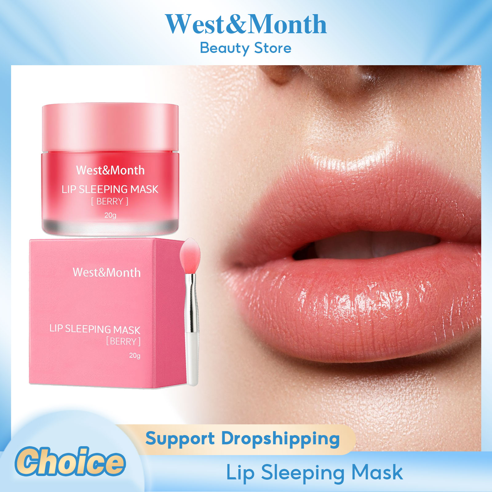 Sleeping Lip Mask Anti-Chapped - Night Cream recension och pris
