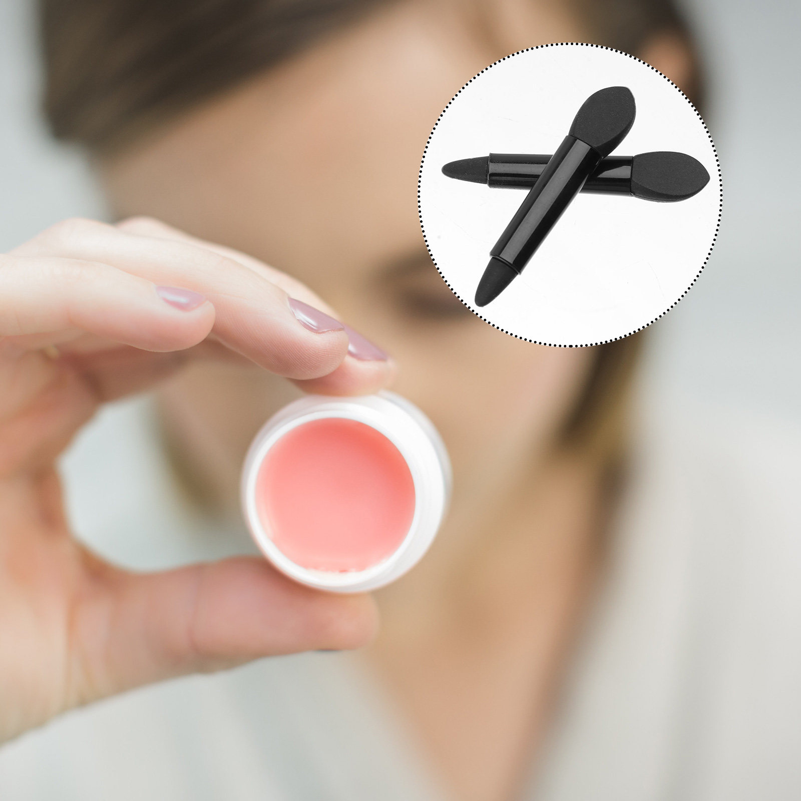 1Set Double-Ended Silicone Lip - Lip Balm recension och pris