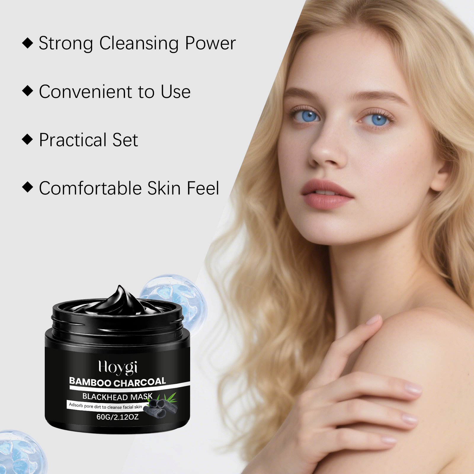 Bamboo Charcoal Blackhead Mask - Face Mask Skincare recension och pris