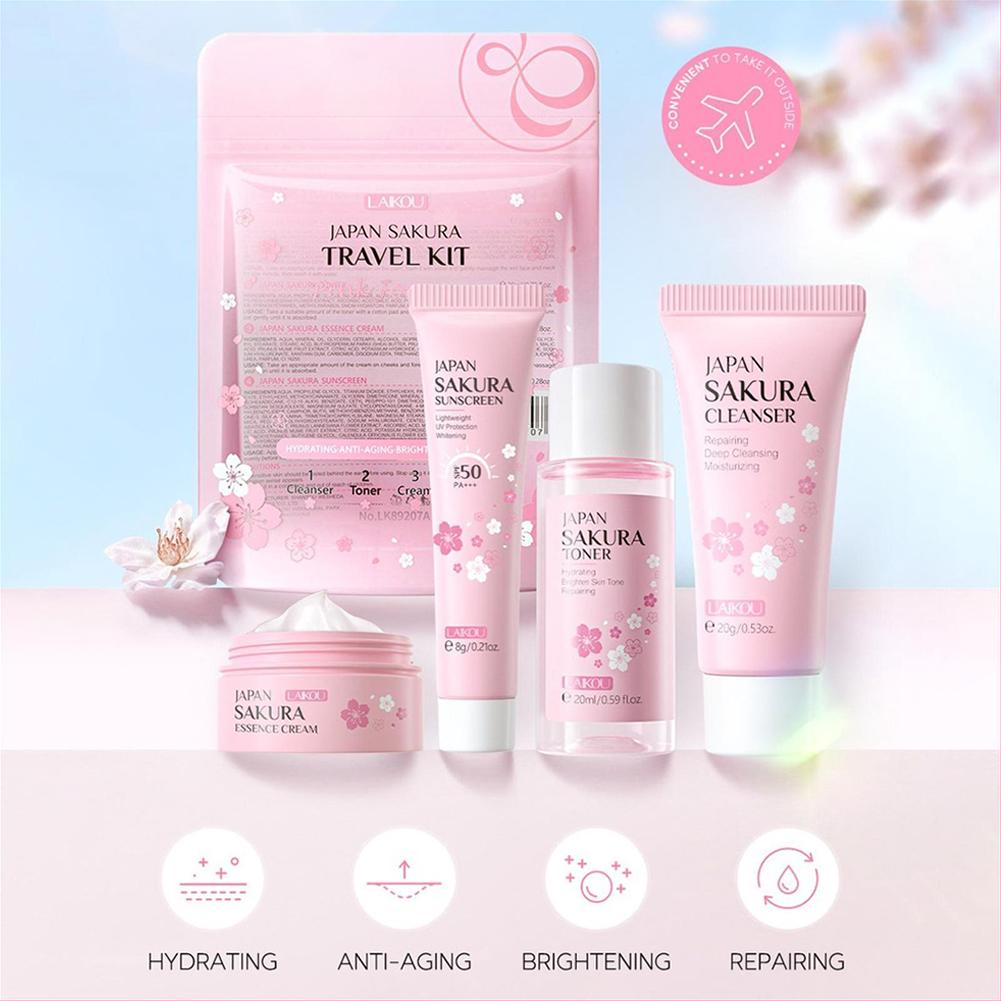 Sakura Skin Care Set facial Cl - Cleanser Face recension och pris